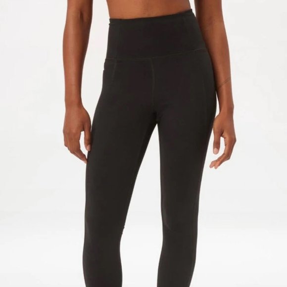 Girlfriend Collective High Rise Compressive Black Legging Medium Womens - Picture 3 of 8